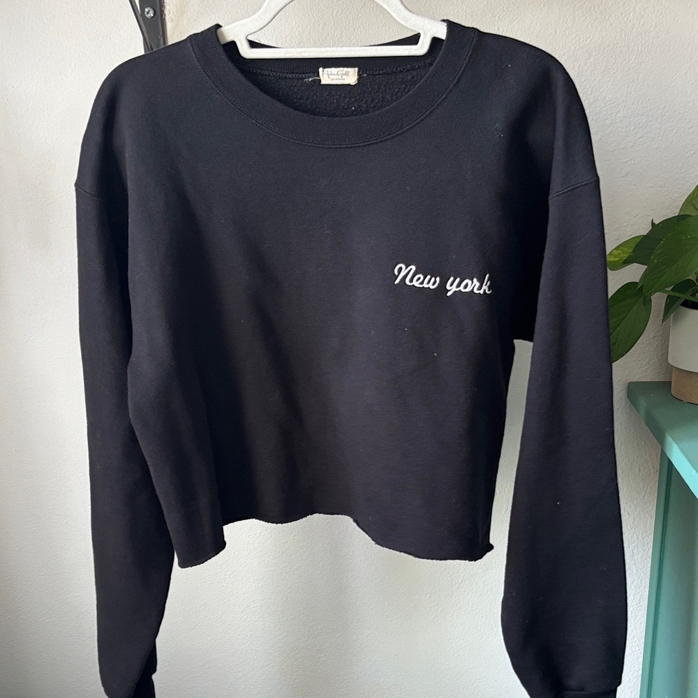 Brandy Melville Black New York Sweatshirt